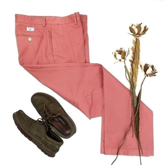 🔴Vineyard Vines Mens Coral Pink Jean Dockers 32 - Picture 2 of 6